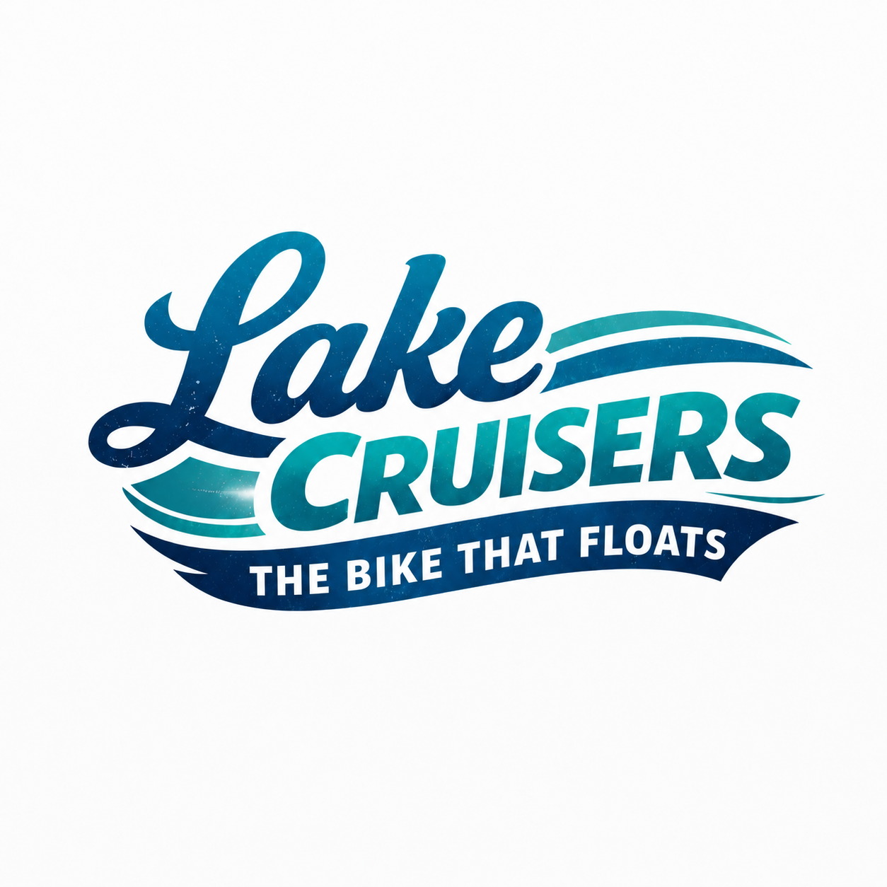Lake Cruisers inflatable water bikes logo